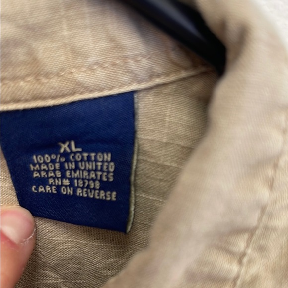 Wolverine Men's Tan Shirt - Picture 3 of 6